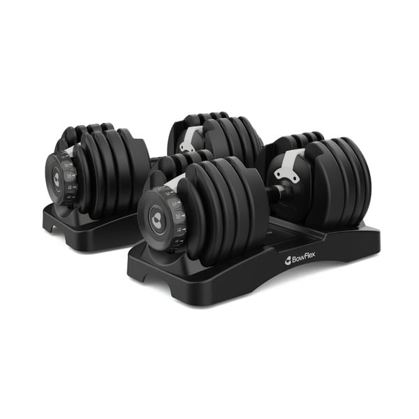 Bowflex SelectTech DB52 Verstellbare Hanteln (Paar) von 2 bis 24 kg mit Schnellverstellsystem